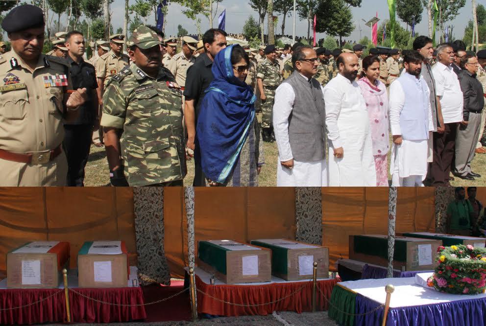 CM, Dy CM, Ministers pay homage to slain CRPF personnel